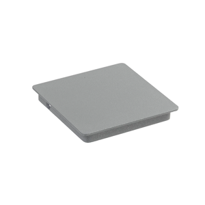 CHAPEAU PLAT GALVANISÉ GRIS 106X106M + VIS INOX